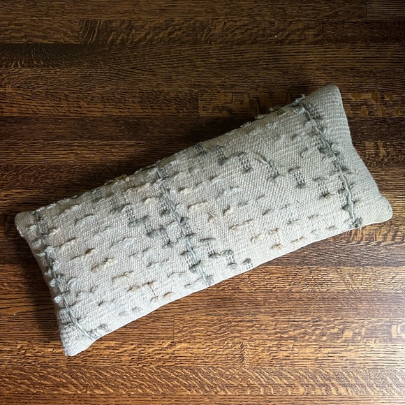Rustic Woven Lumbar Pillow, Magnolia Home